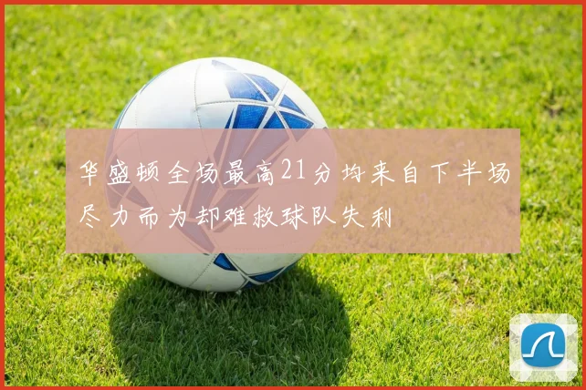 华盛顿全场最高21分均来自下半场尽力而为却难救球队失利